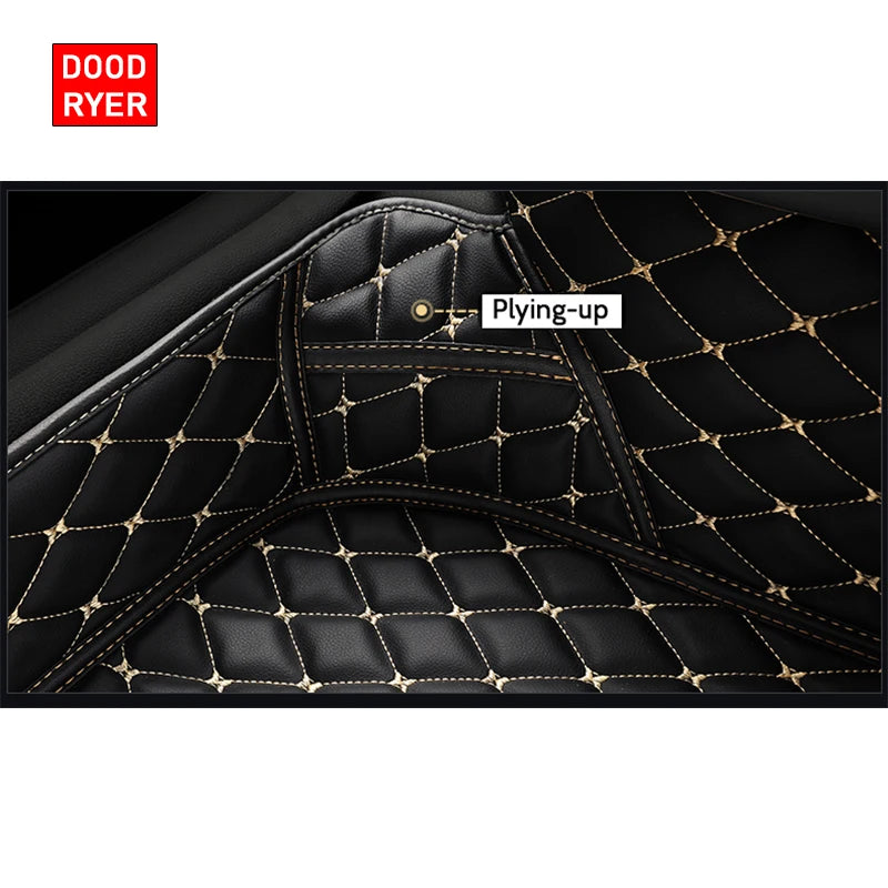 DOODRworking-Tapis de sol de voiture personnalisés pour BYD, Atto 3, DolDave Seal F0, F3, F6, E6, G3, G6, Dock Song Qin, Auto Carpets, Foot Coche Accessrespiration