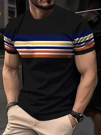 2026 T-Shirt homme vêtements été hommes Logo imprimé haut à manches courtes grande taille T-Shirt style décontracté à la mode T-Shirt vêtements