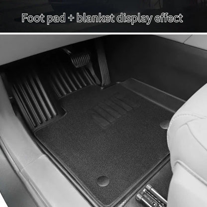 Pour Xpeng G6 2025-2023 tapis de sol tapis de coffre tous temps avant arrière tapis de doublure de chargement, accessoires de coussinets de pied antidérapants imperméables