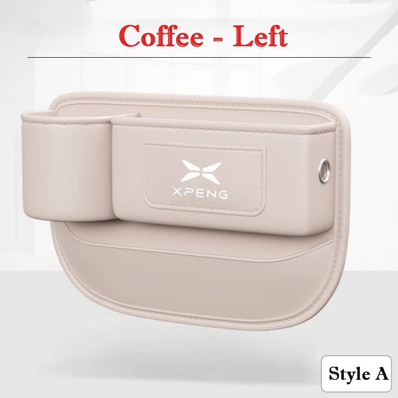 Boîte de rangement de fentes de siège de voiture, tasse d'eau, support de téléphone, sac de rangement, accessoires de rangement intérieur pour Xpeng G6 G9 G3 G3i P7 P5 P7i X9