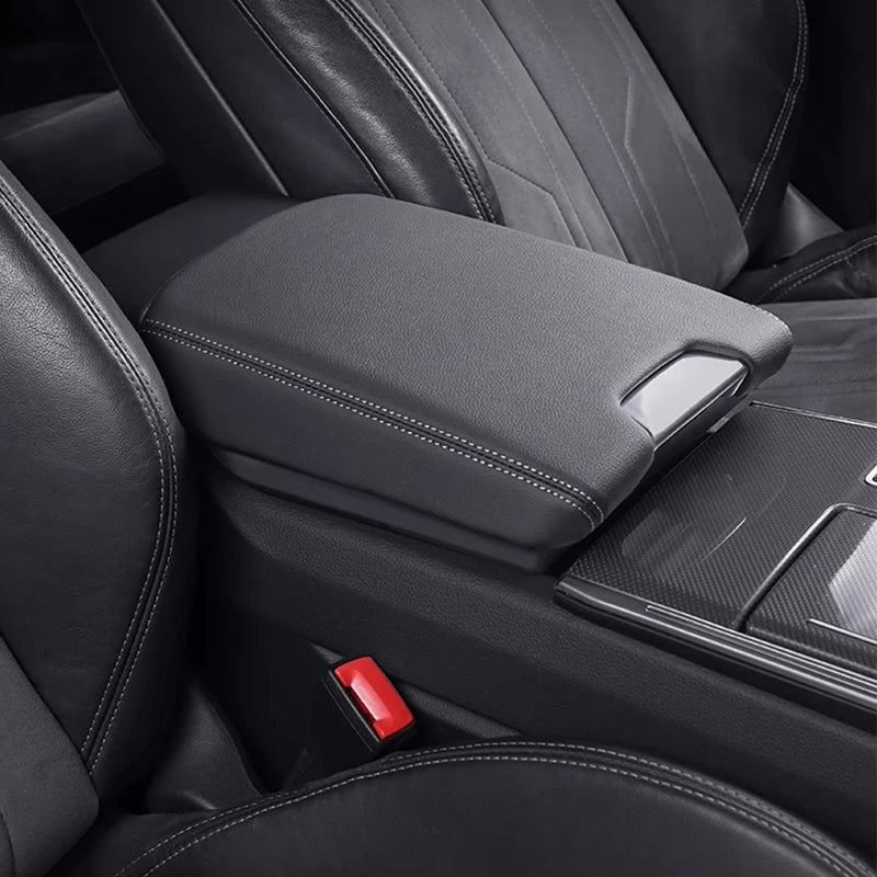 Boîte d'accoudoir de voiture, plaque de couverture décorative, pièces de modification intérieure, pour Audi A6 C8 A7 C8 2018 2019 2020 2021 2022 2023 2024