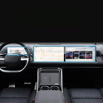 Film de protection en TPU pour XPENG G9, navigation GPS de voiture, écran de tableau de bord, accessoires anti-rayures, 2022- 2024