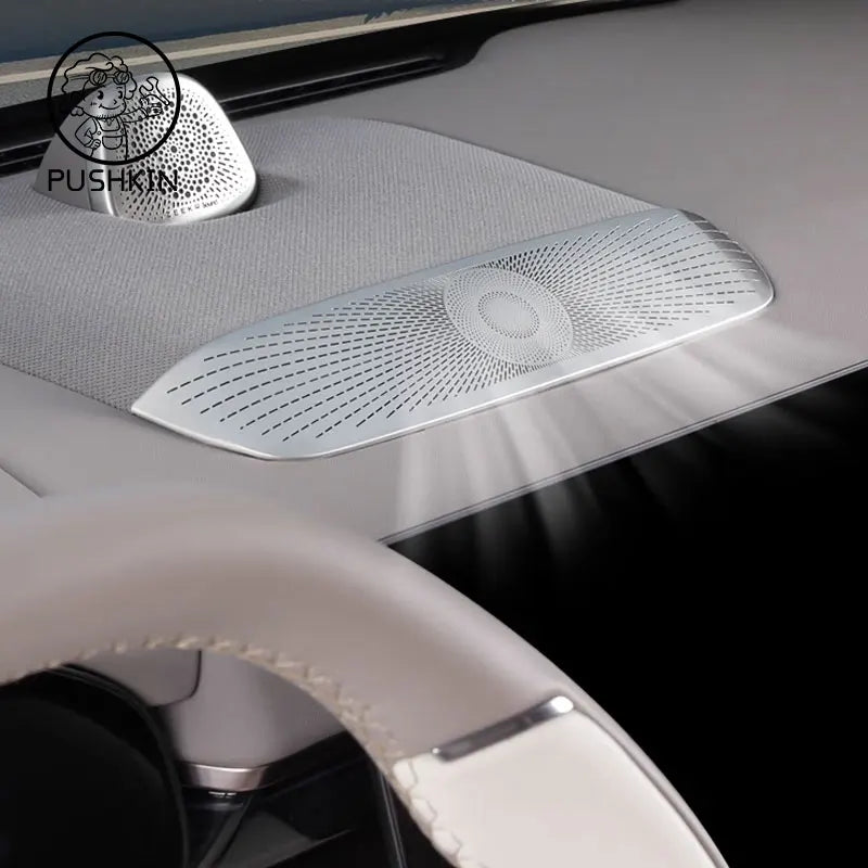 Couverture de haut-parleur audio intérieur de voiture pour Geely ZEEKR, couverture d'œuvres d'art, garniture de porte, accessoires de garniture, 7X, 2024, 2025, 2026