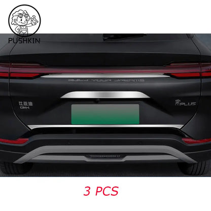 Décoration de coffre de porte arrière de voiture, style pour BYD SEALION 6 EV BYD Seal U 2024 2025, accessoires extérieurs automobiles