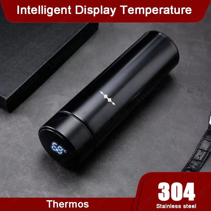 كوب حراري من الفولاذ المقاوم للصدأ 304 لـ BYD Formula Leopard SUPER 5 SUPER 8 SUPER 3 9، ملحقات سيارة، كوب ماء مفرغ بشاشة عرض ذكية