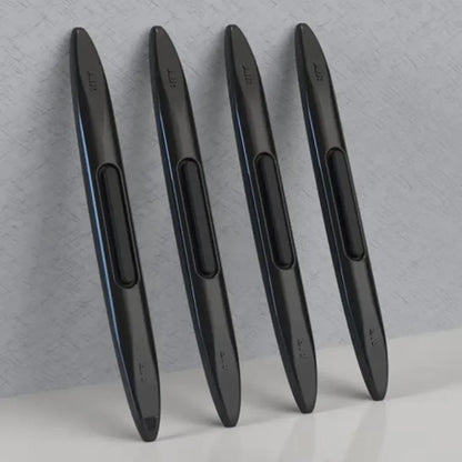 Bande Anti-collision pour bord de porte de voiture, 4 pièces, Airbag antistatique, protections latérales et bande de protection pour rétroviseur, moulures de style de voiture