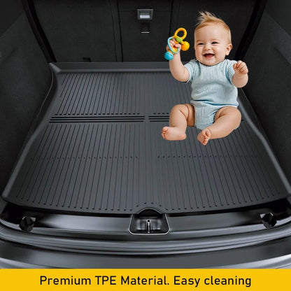 TESMAYX tapis de sol pour Tesla modèle Y Juniper lancement modèle 3 Highland Cargo Liner tapis de coffre tous temps TPE 2024 2025 accessoires