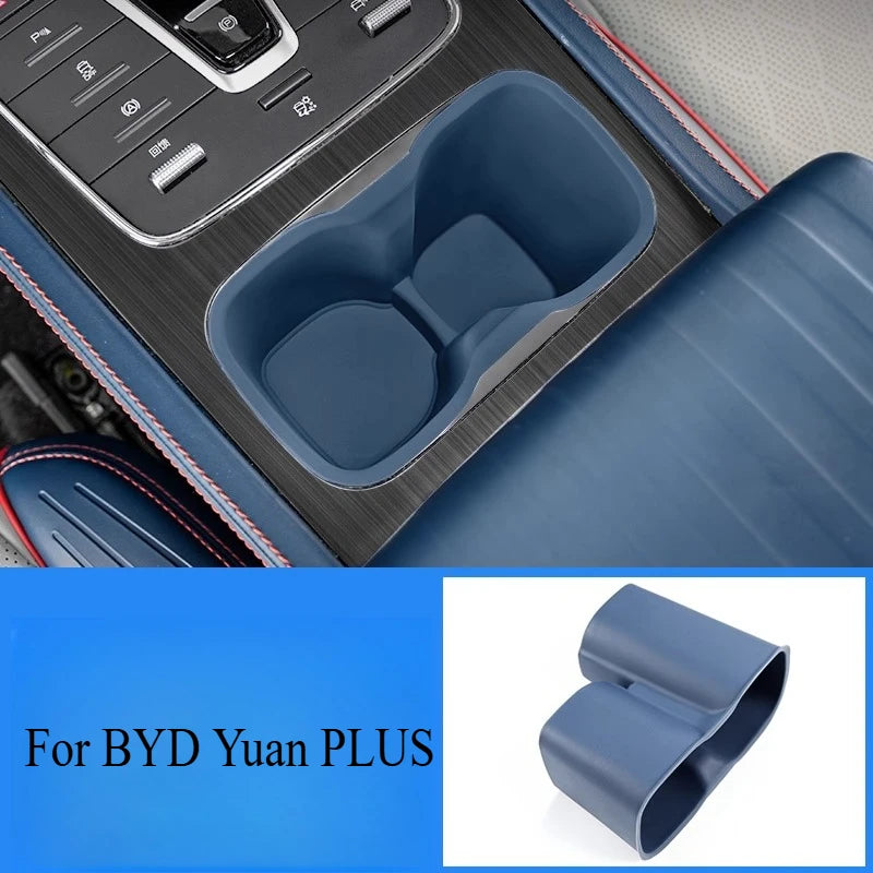 Pour BYD Yuan PLUS 2022-2024-protecteur de tableau de bord et support de verre, organisateur de Modification intérieure