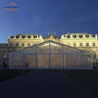 Personnalisé. Personnes capacité événement tente de mariage en aluminium 20x30 fête commerciale grande extérieure grandes tentes de fête Restaurant célébrité