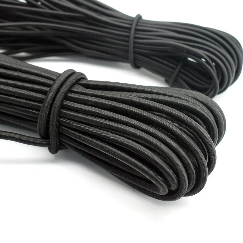 Corde élastique solide de 2/2, 5/3/4/5/6mm, cordon de choc élastique, pour la fabrication de bijoux, vêtements, couture, artisanat fait à la main