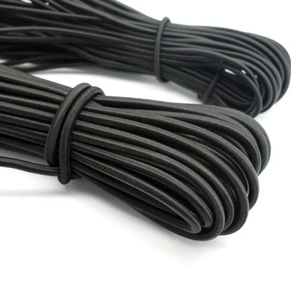 Corde élastique solide de 2/2, 5/3/4/5/6mm, cordon de choc élastique, pour la fabrication de bijoux, vêtements, couture, artisanat fait à la main