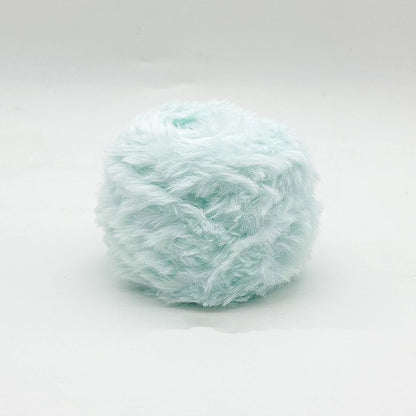 Fil de fourrure Super doux, 1 œuf de 100 grammes, fil de fausse fourrure épais et moelleux pour cils, accessoires et couvertures pour écharpe tricotée au Crochet