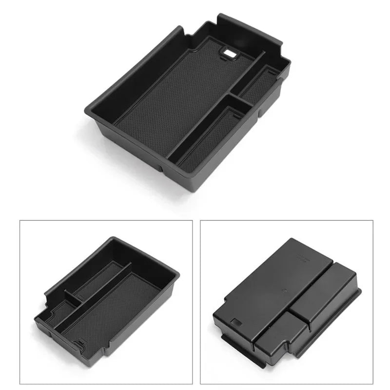 Boîte de rangement d'accoudoir pour accessoires de voiture BYD Sealion 7 2024 2025, support de verre, contrôle Central, boîte de rangement d'articles divers, rangement