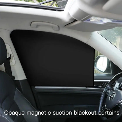 Pare-soleil de fenêtre de voiture, isolation pliable, protection UV, conception rétractable, fournitures de voiture, rideaux universels