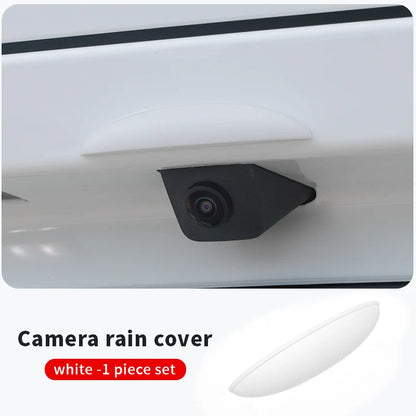 Caméra arrière de recul pour voiture, housse de pluie ABS, anti-pluie, pour caméra de recul, pare-pluie, bouclier étanche, accessoire extérieur de voiture