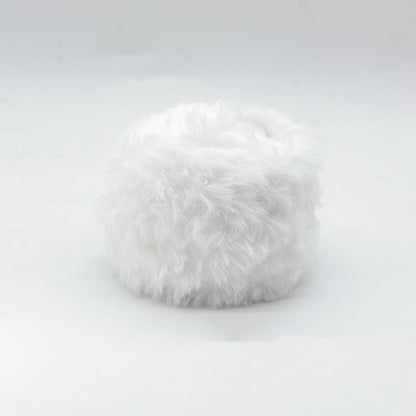 Fil de fourrure Super doux, 1 œuf de 100 grammes, fil de fausse fourrure épais et moelleux pour cils, accessoires et couvertures pour écharpe tricotée au Crochet