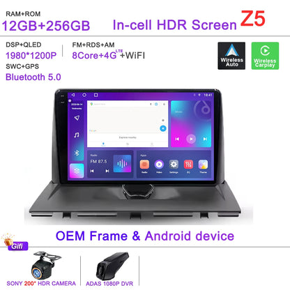 Android 15 autoradio pour Peugeot Expert 2 G9 2007-2017 2 No 2din DVD 5G Navigation stéréo GPS écran tête Carplay multimédia
