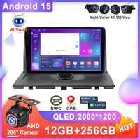 Android 15 autoradio pour Peugeot Expert 2 G9 2007-2017 2 No 2din DVD 5G Navigation stéréo GPS écran tête Carplay multimédia