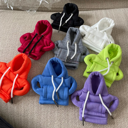 Sweat à capuche à la mode pour voiture, couvercle de pommeau de levier de vitesse, poignée manuelle, décoration de levier de vitesse, accessoires d'intérieur automobile, nouvelle collection 2024