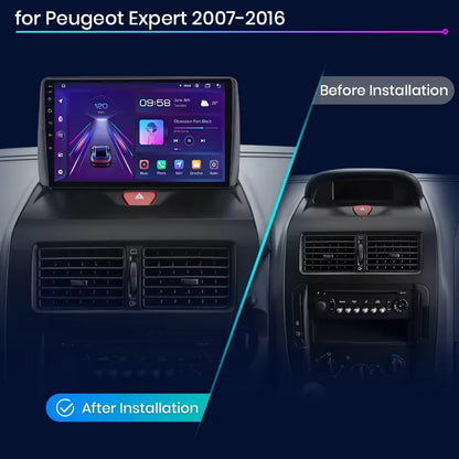 Android 15 autoradio Carplay pour Peugeot Partner 1 2002 - 2008 Partner origine 1 2008-2011 Android Auto lecteur multimédia stéréo