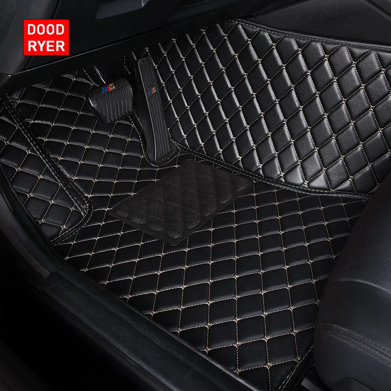 DOODRworking-Tapis de sol de voiture personnalisés pour BYD, Atto 3, DolDave Seal F0, F3, F6, E6, G3, G6, Dock Song Qin, Auto Carpets, Foot Coche Accessrespiration