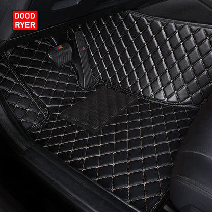 DOODRworking-Tapis de sol de voiture personnalisés pour BYD, Atto 3, DolDave Seal F0, F3, F6, E6, G3, G6, Dock Song Qin, Auto Carpets, Foot Coche Accessrespiration