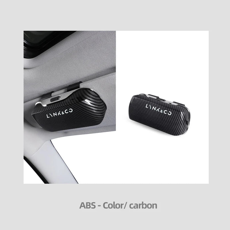 Pour LYNK & CO 900 LYNKCO 09 01 18 03 05 06 07 PHEV MHEV accessoires voiture visière lunettes de soleil étui à lunettes porte-lunettes boîte à clips
