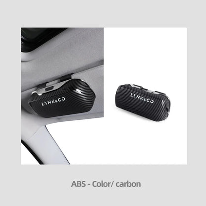 Pour LYNK & CO 900 LYNKCO 09 01 18 03 05 06 07 PHEV MHEV accessoires voiture visière lunettes de soleil étui à lunettes porte-lunettes boîte à clips