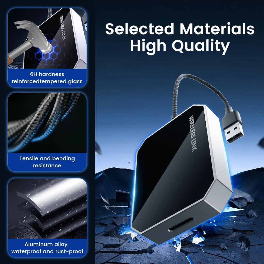 2025 HEYINCAR Carbitlink Smartlink Phonelink connexion facile à sans fil Carplay Android atuo Baic Jetour Geely Dongfeng GAC JAC