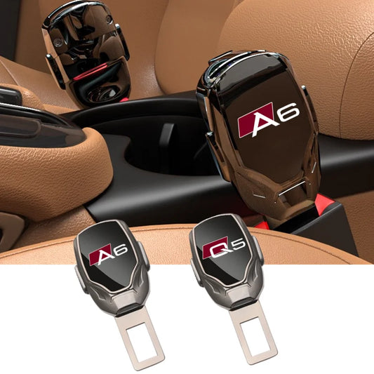 Clip de boucle de ceinture de sécurité de voiture, Clip de boucle de ceinture de sécurité pour audi sport RS A1 A3 A4 B7 B8 A5 A6 A7 A8 Q3 Q5 Q7 Q8 TT