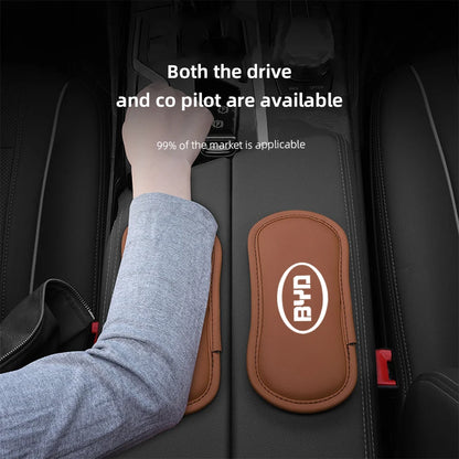 Coussinets de repose-genoux pour intérieur de voiture, coussin en cuir pour BYD Tang U8