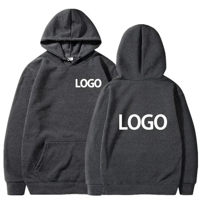 Pull à capuche 80% polyester et 20% coton pour hommes et femmes, vêtements décontractés personnalisés par équipe avec personnalité à la mode
