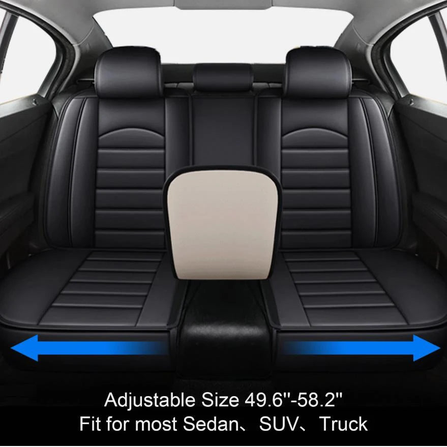 Housses de siège de voiture universelles en cuir pour Honda Civic/Accord/CR-V housse de siège de voiture en cuir PU 2/5 sièges avant et arrière berline SUV intérieur