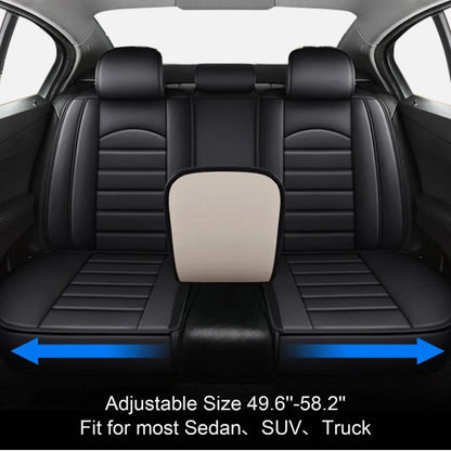 Housses de siège de voiture universelles en cuir pour Honda Civic/Accord/CR-V housse de siège de voiture en cuir PU 2/5 sièges avant et arrière berline SUV intérieur