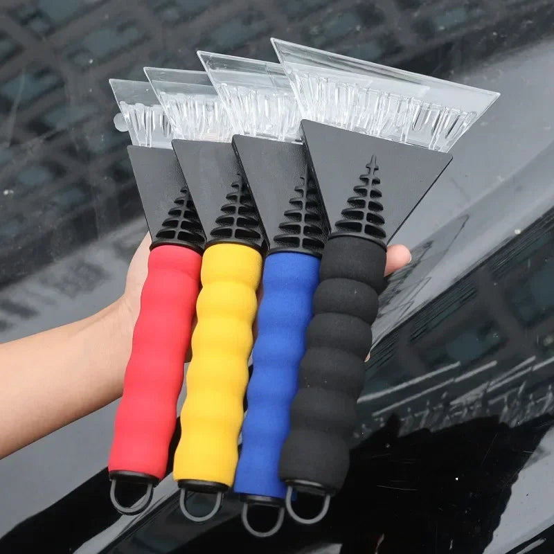 Grattoir à glace/dissolvant de neige de voiture, brise-glace et outil de brosse pour le nettoyage des vitres automobiles d'hiver