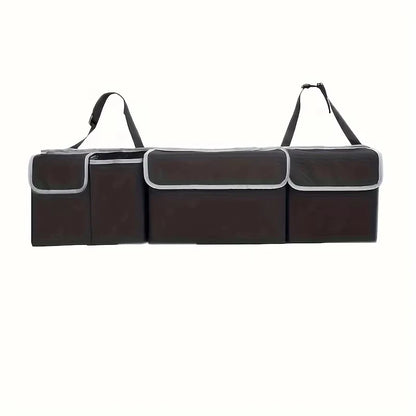 Sac de rangement pliable pour siège de coffre de voiture, boîte de rangement suspendue multifonctionnelle pour gain de place intérieur de véhicule