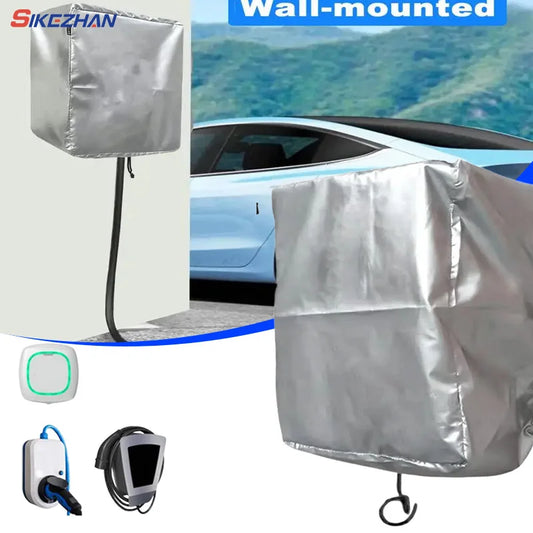 Protection du Port de prise de chargeur EV pour Station de recharge de voiture électrique, couvercle de berceau de chargement extérieur étanche à la poussière et à la pluie