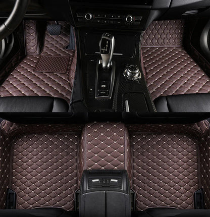 Tapis de sol de voiture en cuir pour Yangwang U9 2024 2025 2026, ensemble complet imperméable pour tous les temps