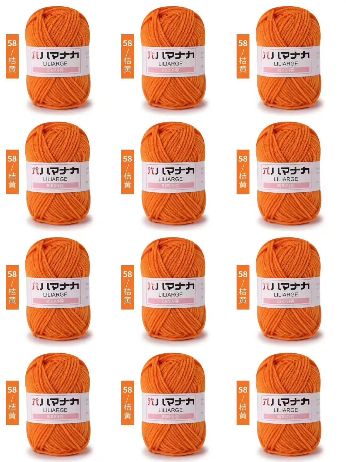 12 pièces 300g fil de lait fait à la main grossier bricolage tissage boule de fil pour pull chapeau écharpe et autres vêtements doux Crochet fil à tricoter