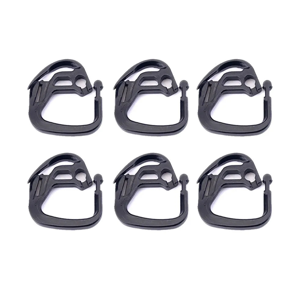 50 clips de fixation pour filet d'ombrage noir, en ABS de qualité supérieure, robustes, pour serre, installation et démontage faciles, anti-âge, anti-UV