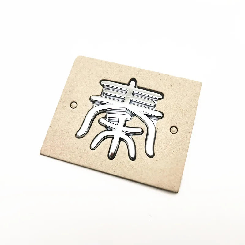 DAJYuan Plus-Autocollants Lettre Étanche, Logo Texte Coffre Arrière, BYD Han Qin Song Dmi Tang, 1Pc