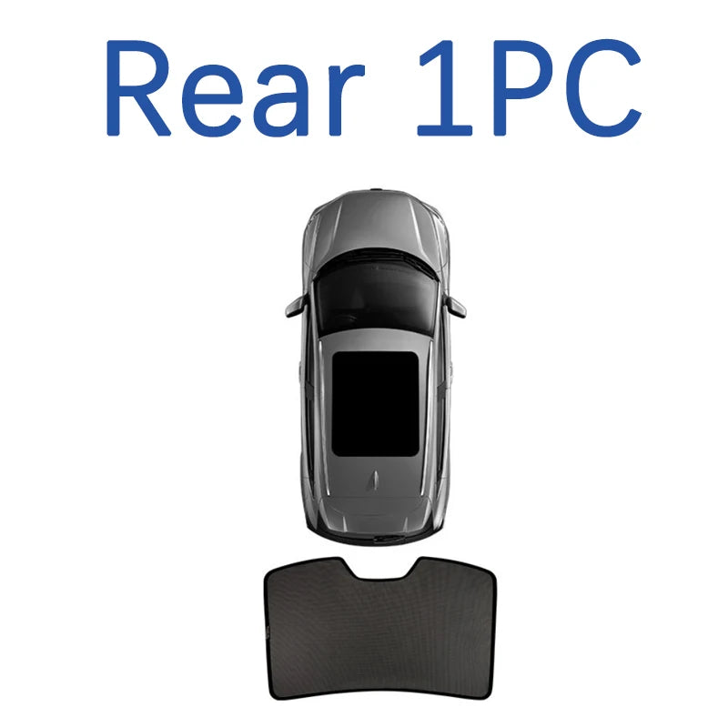 Pare-soleil de voiture pour BYD Sealion 7 Sealion 07 EV 2024 2025 2026 2027, coussin Anti-UV, rideau de fenêtre, pare-soleil, couverture d'accessoires automobiles