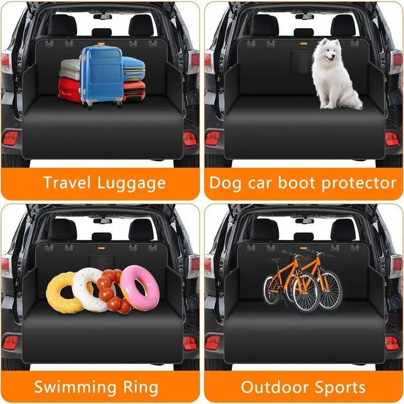 Housse de siège de voiture imperméable pour chien, étui de coffre, transporteur de voiture pour chien, tapis de voyage, tapis de transport pour chiens, hamac pour petits, moyens et grands chiens