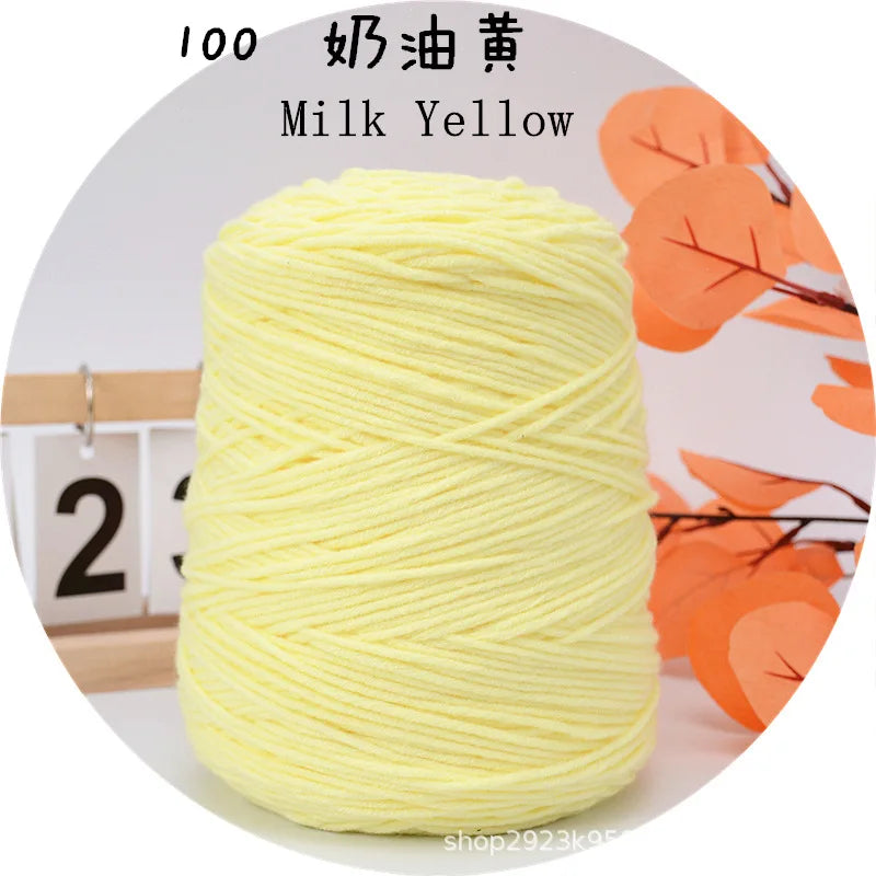 Pistolet à touffeter spécial 400g, 8 brins de coton au lait, ligne de saillie acrylique, broderie, tapis de coussin, fil de touffetage personnalisé
