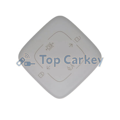 TopCarkey clé à distance intelligente Bluetooth d'origine pour GEELY ZEEKR 001 007 7X 009 2024 2025 2026 ZEEKR 9X 2026 clé Bluetooth de voiture