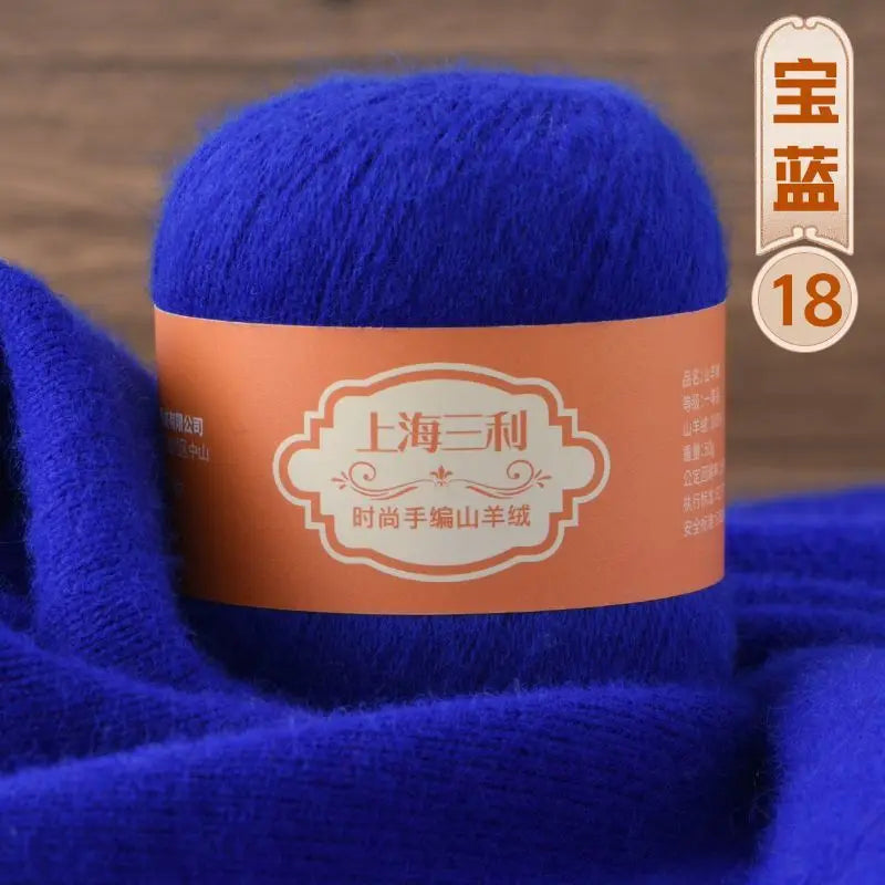 Fil de cachemire mongol chaud 100 g/ensemble, 3 plis, pour pull, gants, Crochet, écharpe à tricoter, fil de laine, doux pour la peau, uni, 100%