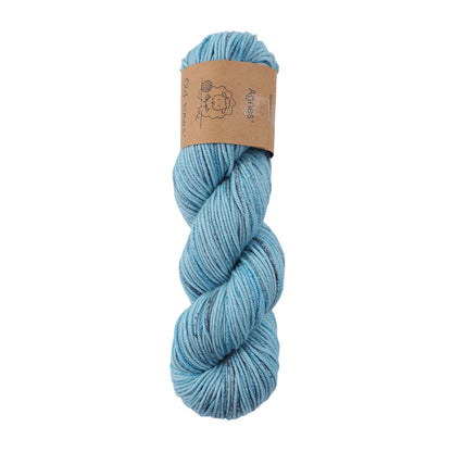 Fil de laine mérinos, tricot au Crochet, doux, teint à la main, chapeau DK tissé, fil arc-en-ciel pour bébé, 100g/écheveau