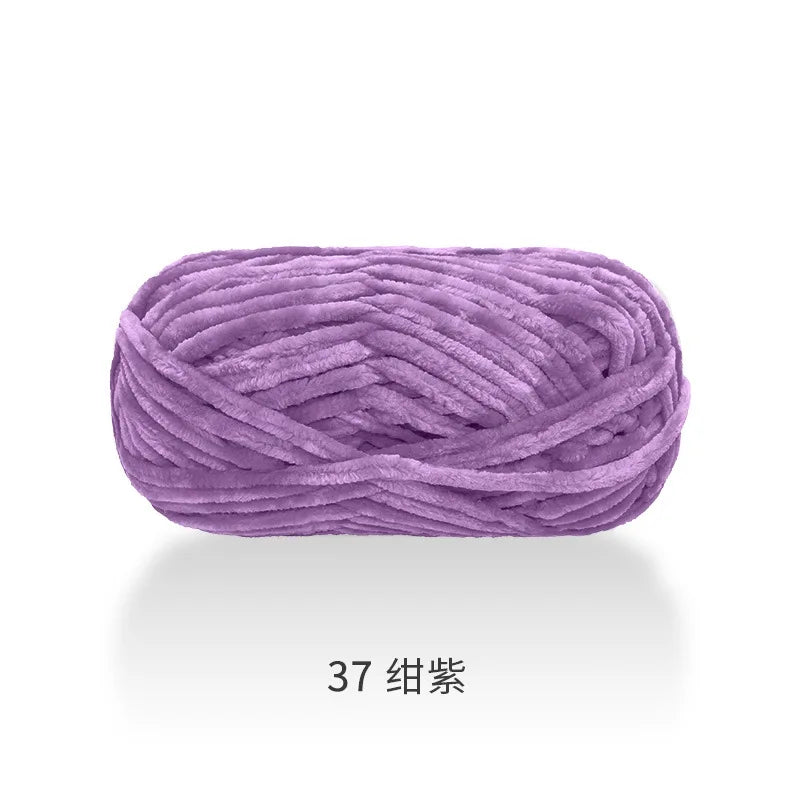 Fil à tricoter 100g, fil de glace douce, fil de coton tricoté à la main pour écharpe, Crochet de bricolage tricoté à la main