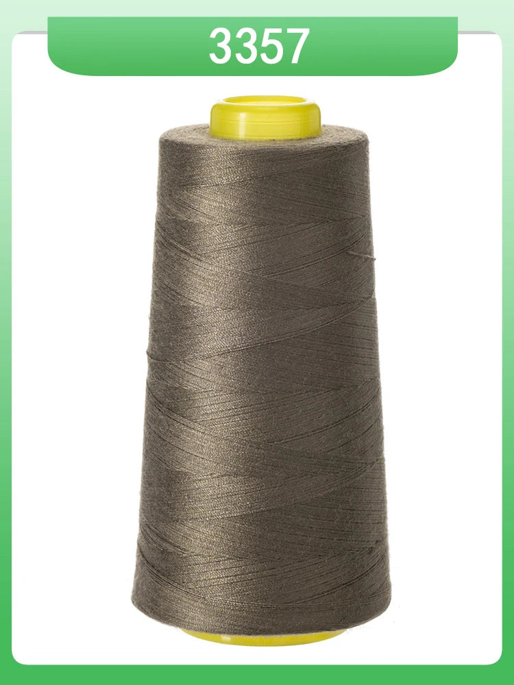 Fil à coudre ultra-fin 602-fil en polyester semblable à la soie à grande vitesse 60s/2 5000m, pour machine à broder et travaux d'aiguille délicats