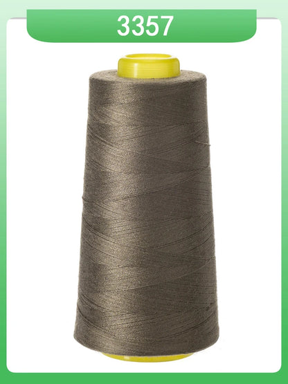Fil à coudre ultra-fin 602-fil en polyester semblable à la soie à grande vitesse 60s/2 5000m, pour machine à broder et travaux d'aiguille délicats